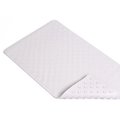 Kittrich Corp. 16X28 Wht Shel Bath Mat BMAT-C4K04-04